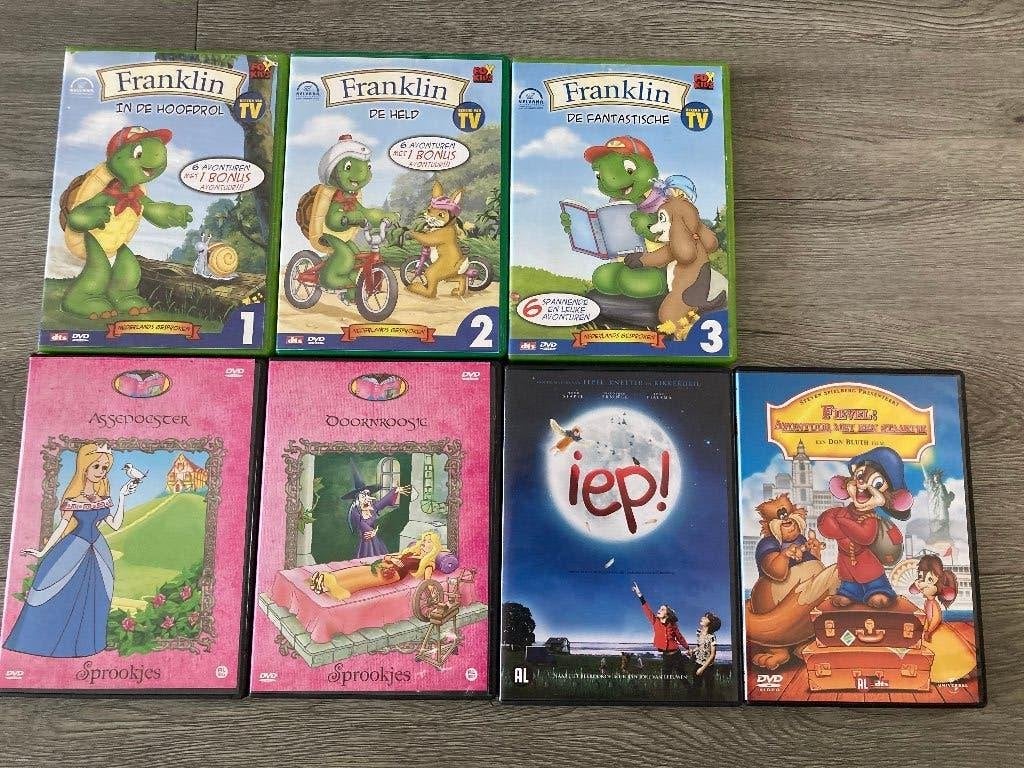 Gratis - 7 kinderdvd's, Alle leeftijden, Ophalen of Verzenden, Gebruikt, Overige typen