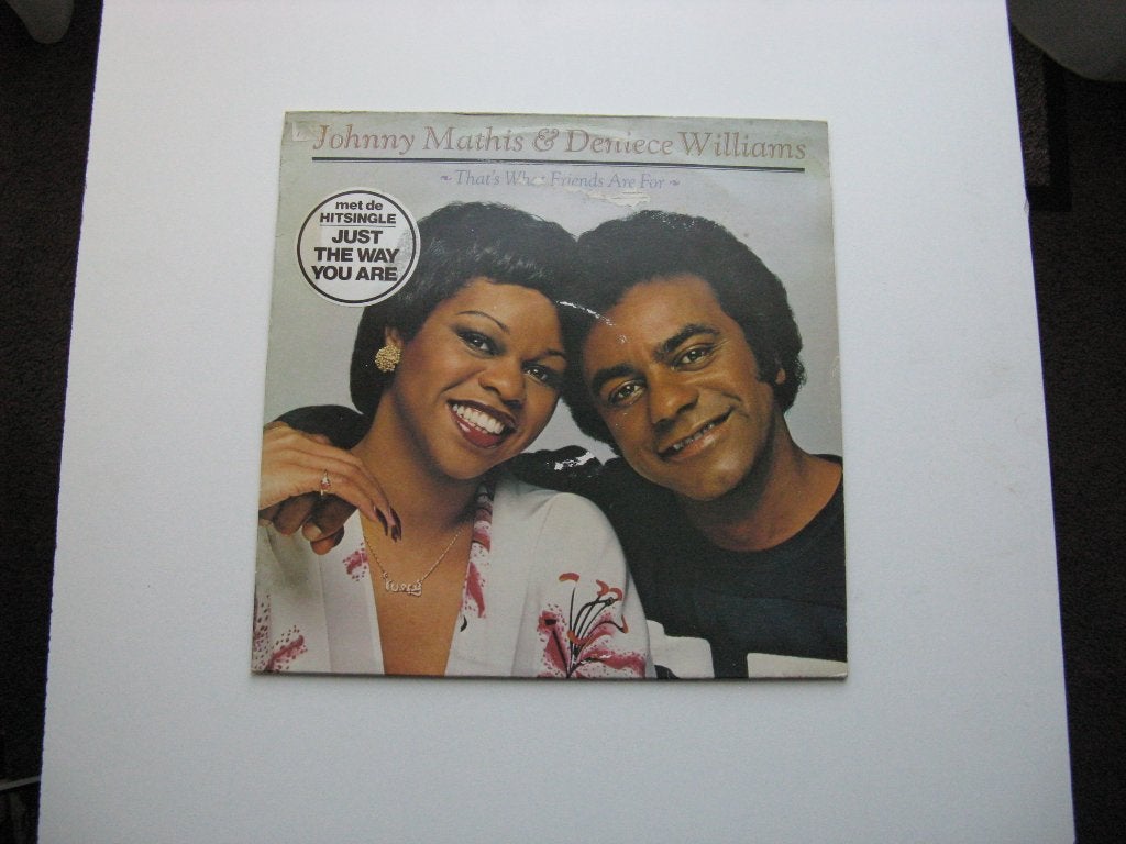 Johnny Mathis $ Deniece Williams, Ophalen of Verzenden, Zo goed als nieuw, 12 inch