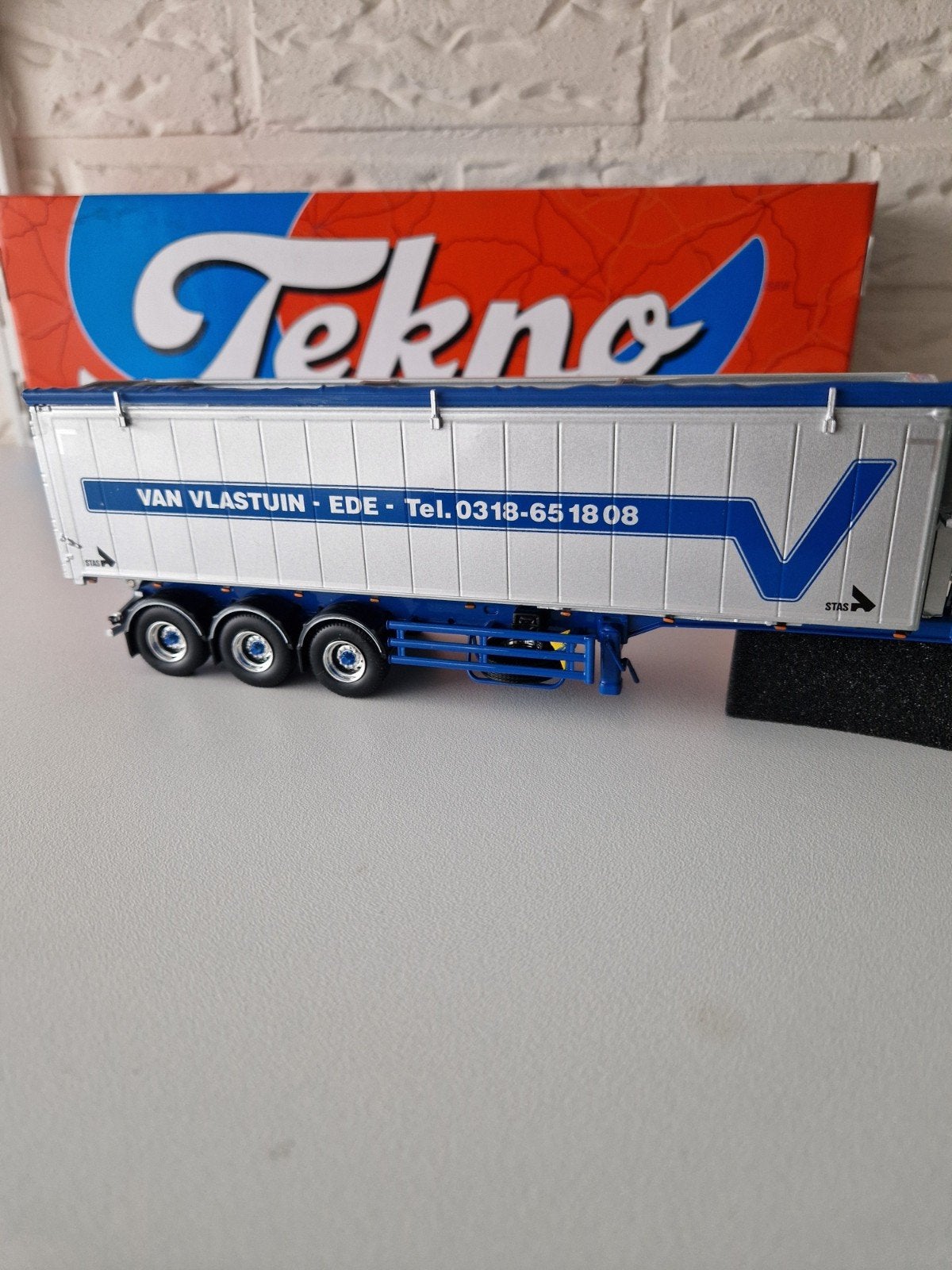 Tekno Stas kieper Van Vlastuin Ede, Ophalen of Verzenden, Zo goed als nieuw, Bus of Vrachtwagen, Tekno