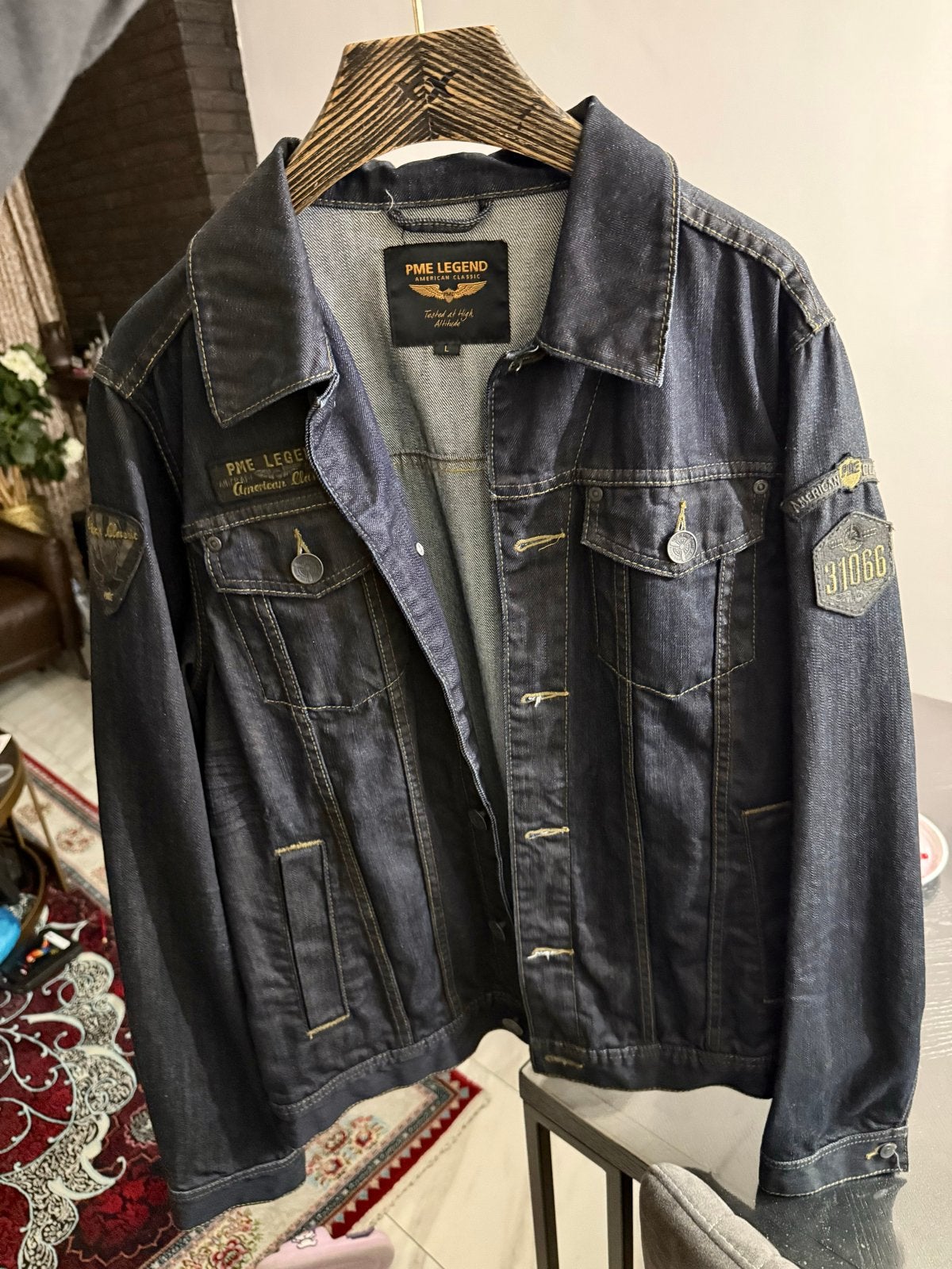 PME Legend spijkerjack - Maat L, Kleding | Heren, Ophalen of Verzenden, Nieuw, Maat 52/54 (L), Blauw