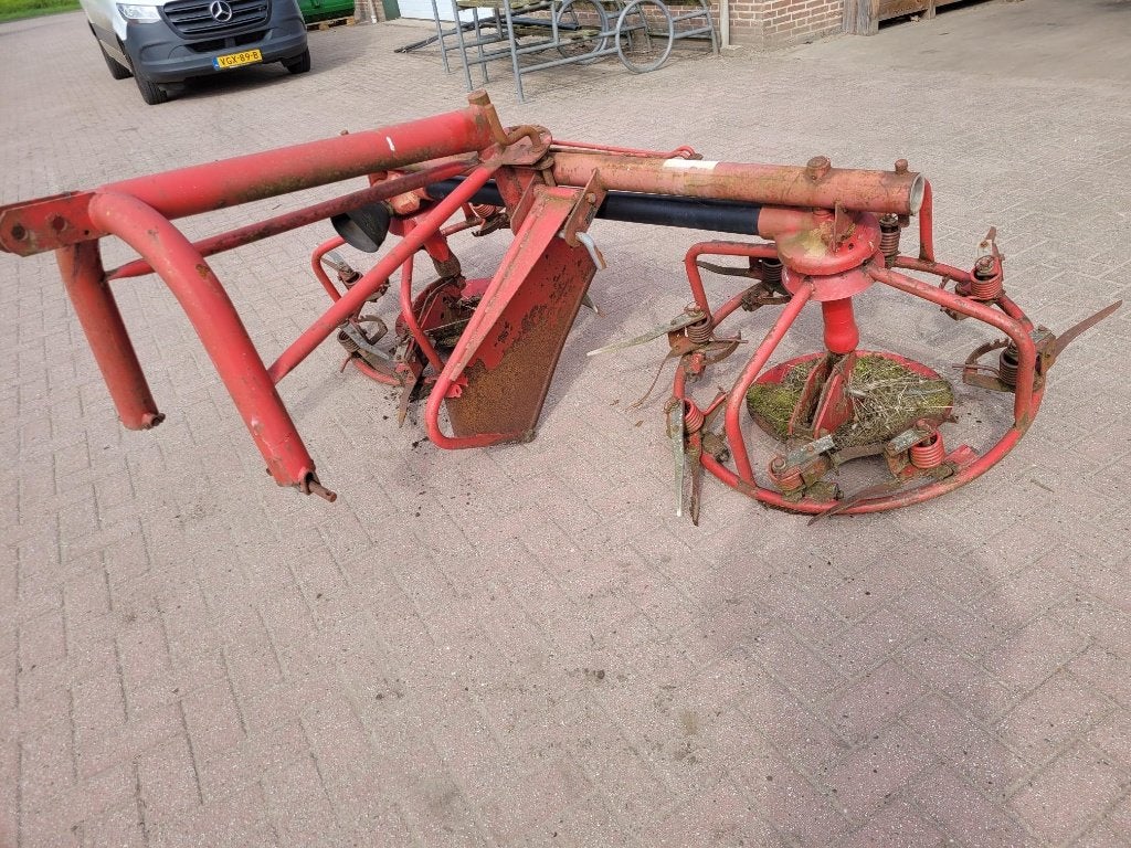 Vicon hooischudder, Ophalen, Gebruikt