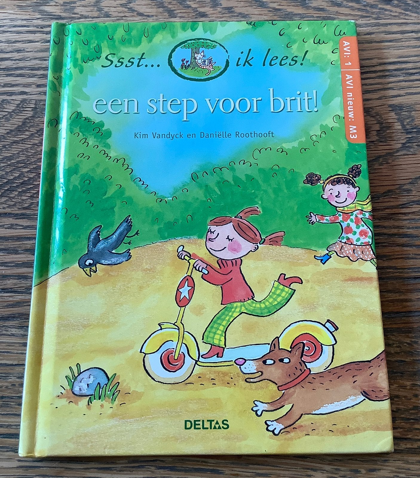 AVI-M3 EEN STEP VOOR BRIT LEUK KLEURRIJK LEESBOEK, Ophalen of Verzenden, Zo goed als nieuw, Fictie algemeen