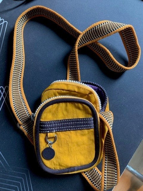 Gele Kipling Schoudertas / Crossbody, Ophalen, Zo goed als nieuw, Geel, Kipling