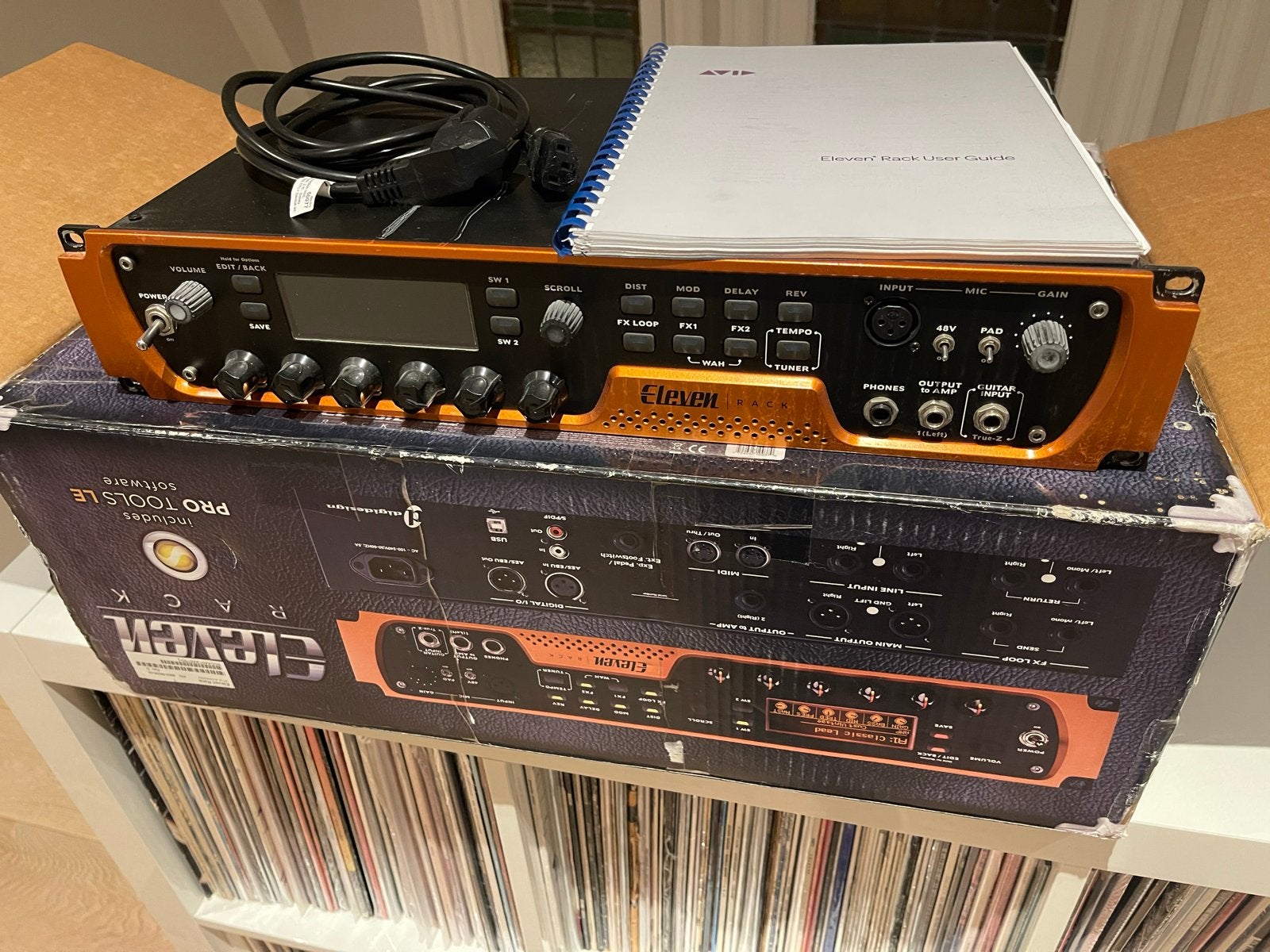 Digidesign Eleven Rack Gitaar Multi-effect Processor, Ophalen of Verzenden, Gebruikt, Multi-effect