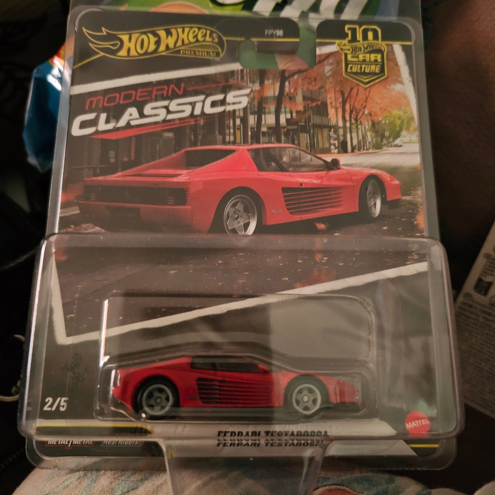 Hot Wheels Modern Classics Ferrari Testarossa, Ophalen of Verzenden, Matel, Onbekend, Onbekend
