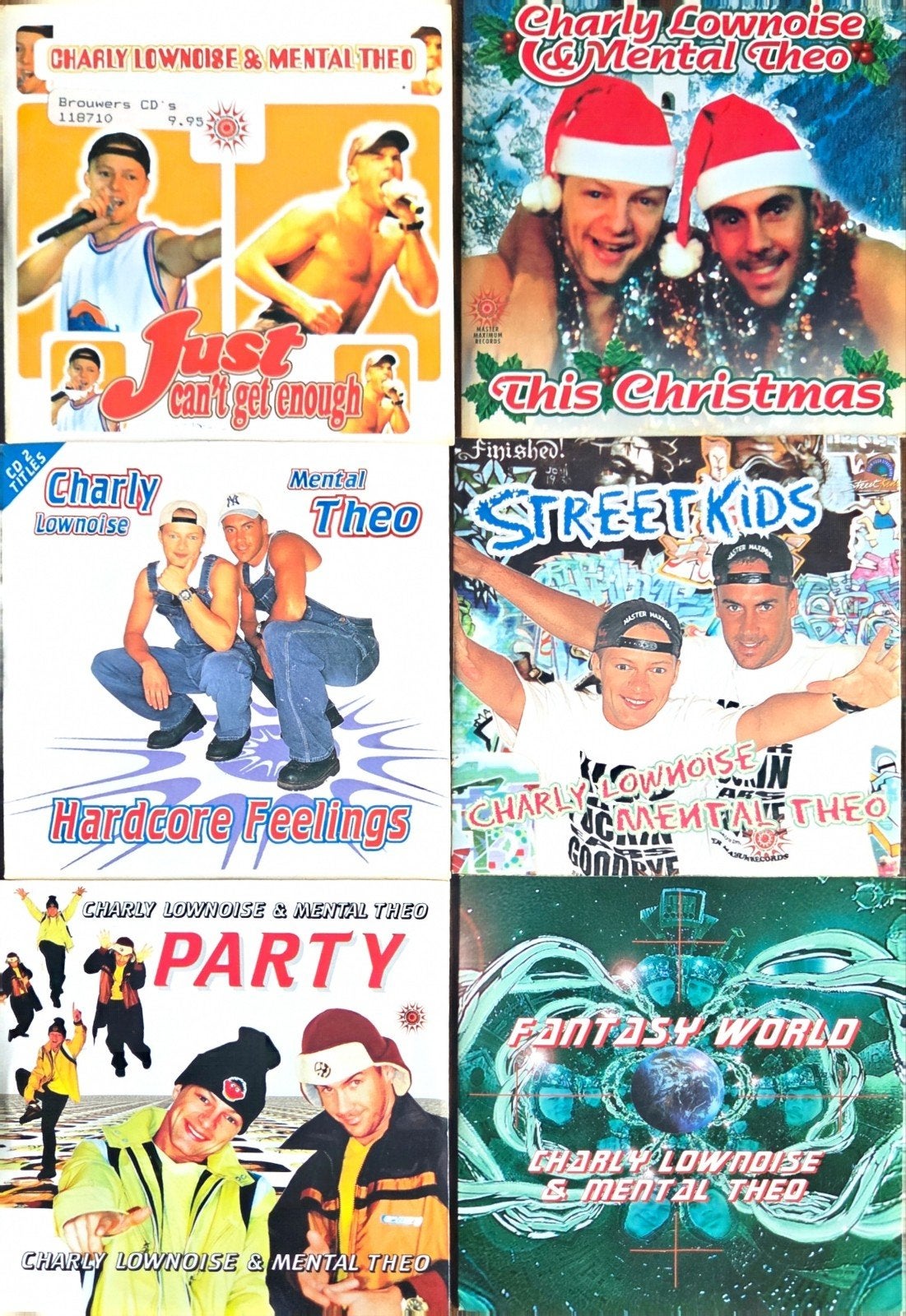 Charly Lownoise & Mental Theo CD's - Diverse titels, Ophalen of Verzenden