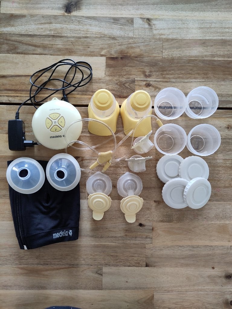 Kolf medela Swing Maxi met kolf bh, Ophalen of Verzenden, Gebruikt, Borstkolf, Medela