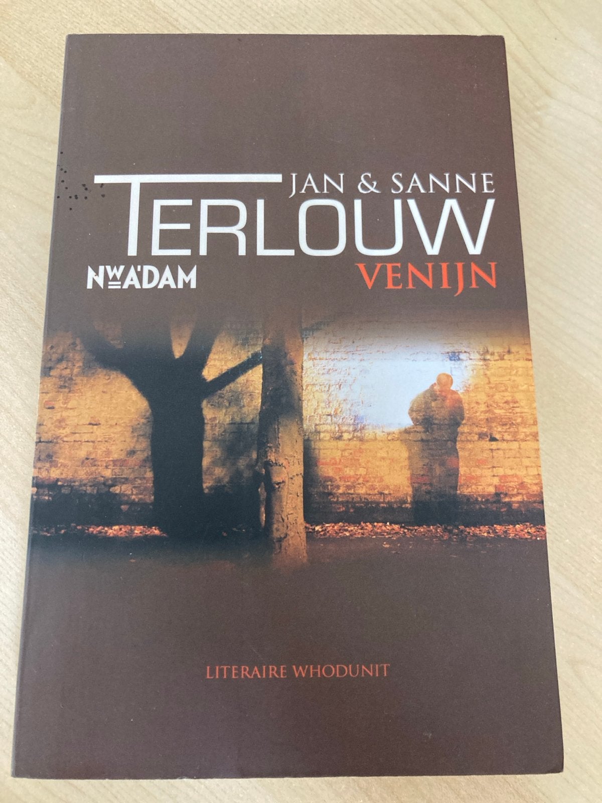 Venijn - Jan & Sanne Terlouw (Literaire Whodunit), Boeken, Romans, Zo goed als nieuw, Nederland, Ophalen of Verzenden