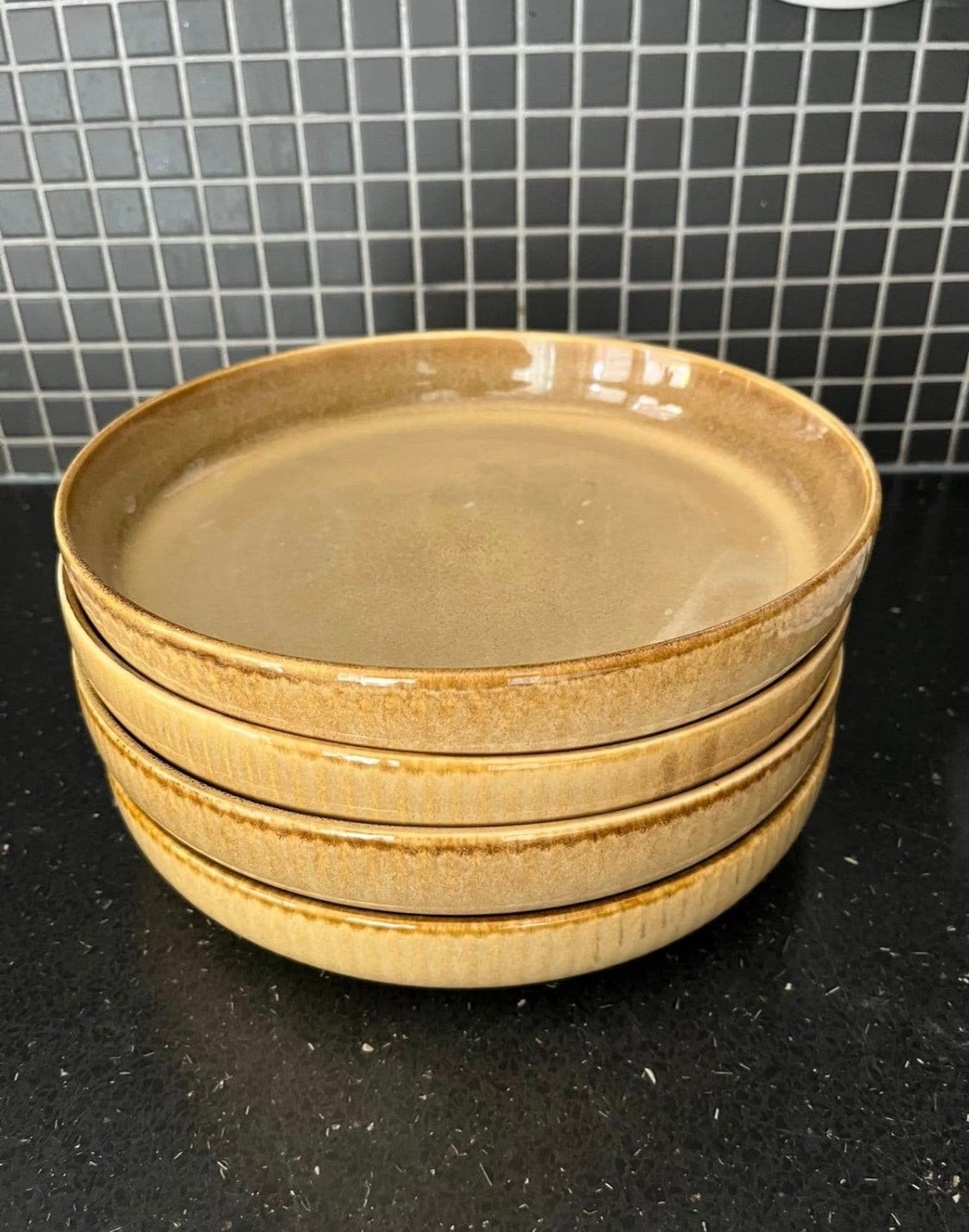 4 nieuwe diepe borden (servies Lykke), Nieuw, Ophalen of Verzenden, Bord(en), Overige stijlen