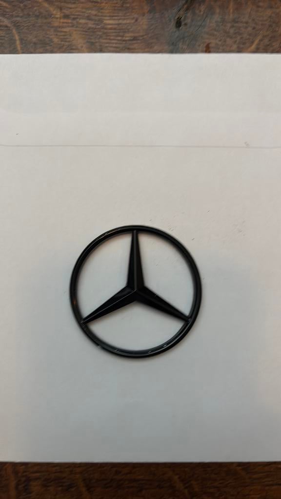 Mercedes Plak Logo, Ophalen of Verzenden