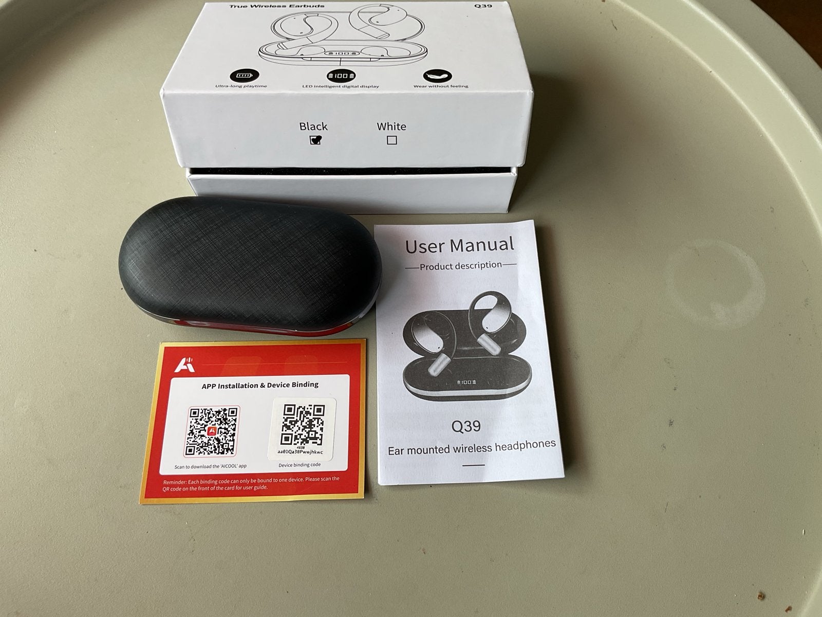 Q39 True Wireless Earbuds - Nieuw in doos, Ophalen of Verzenden, Nieuw, Overige merken, Draadloos