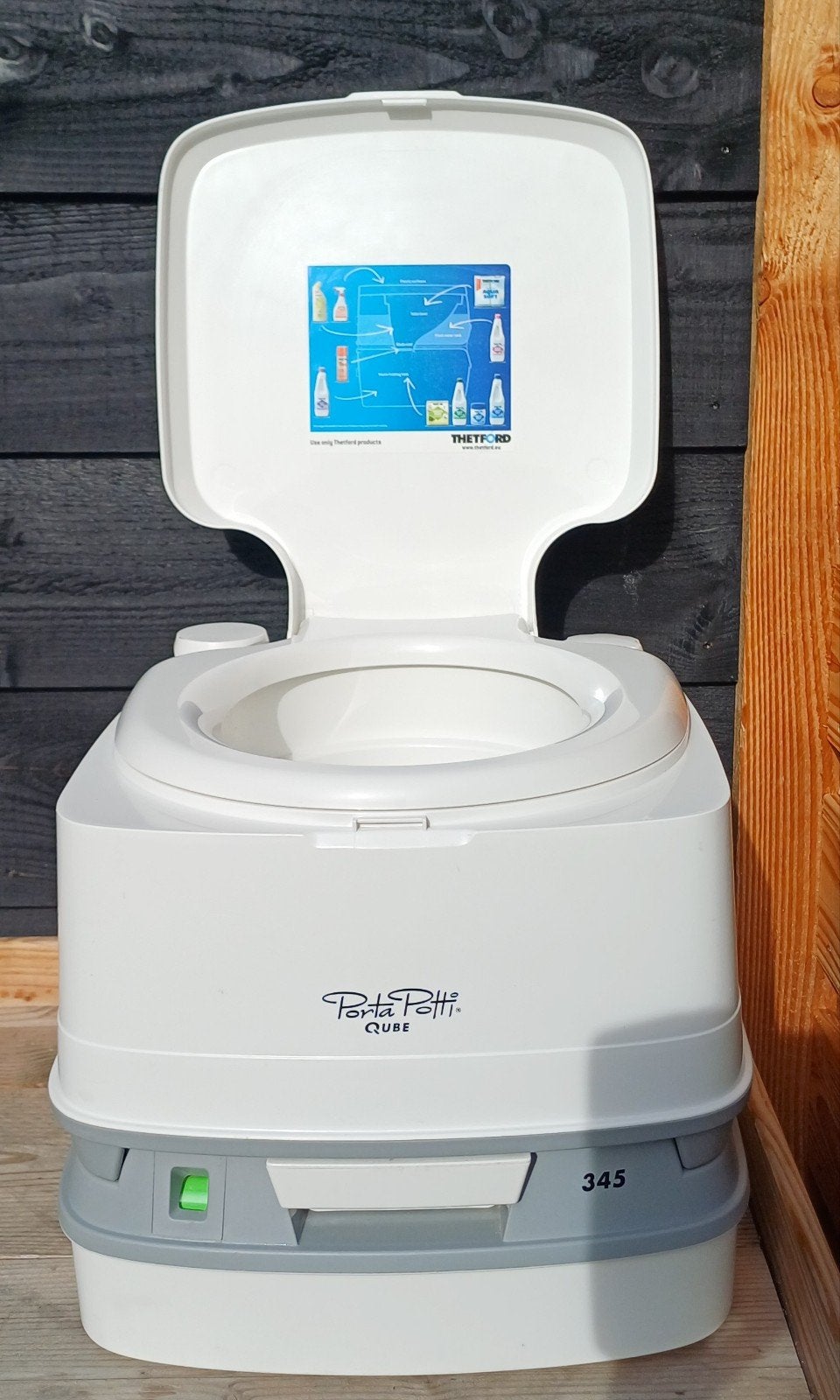 Porta Potti Qube 345 - Compact en Gebruikt, Ophalen, Gebruikt