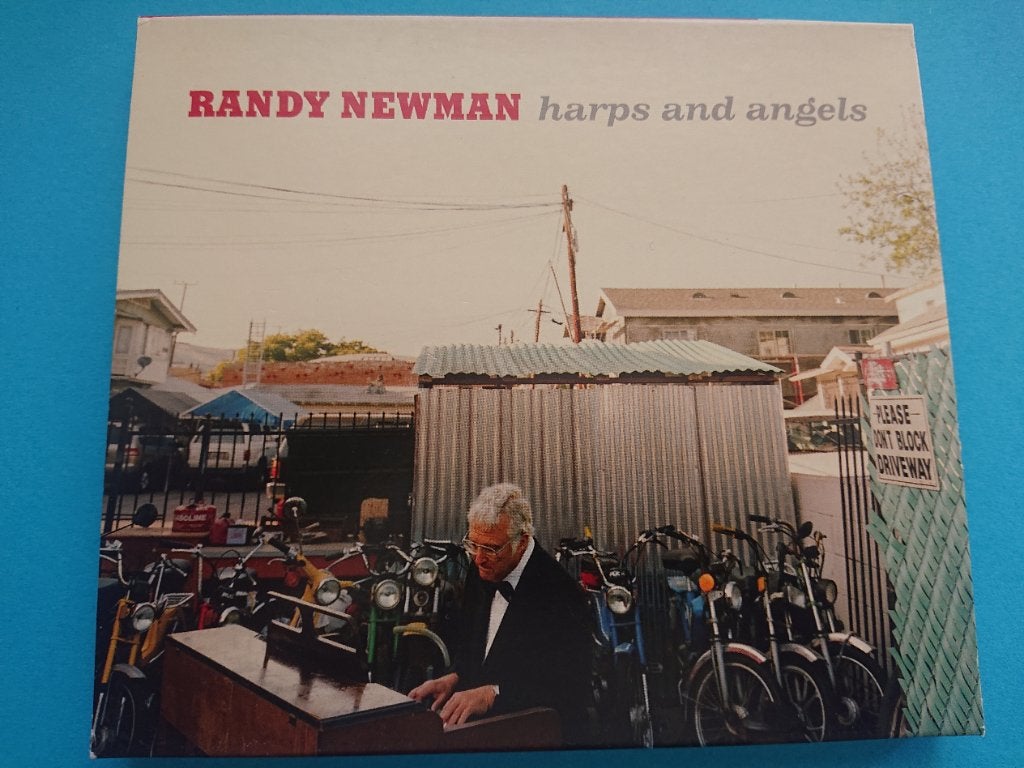 Randy Newman Harps And Angels CD met boekje, Cd's en Dvd's, Ophalen of Verzenden, Zo goed als nieuw, Pop, Inclusief doosje