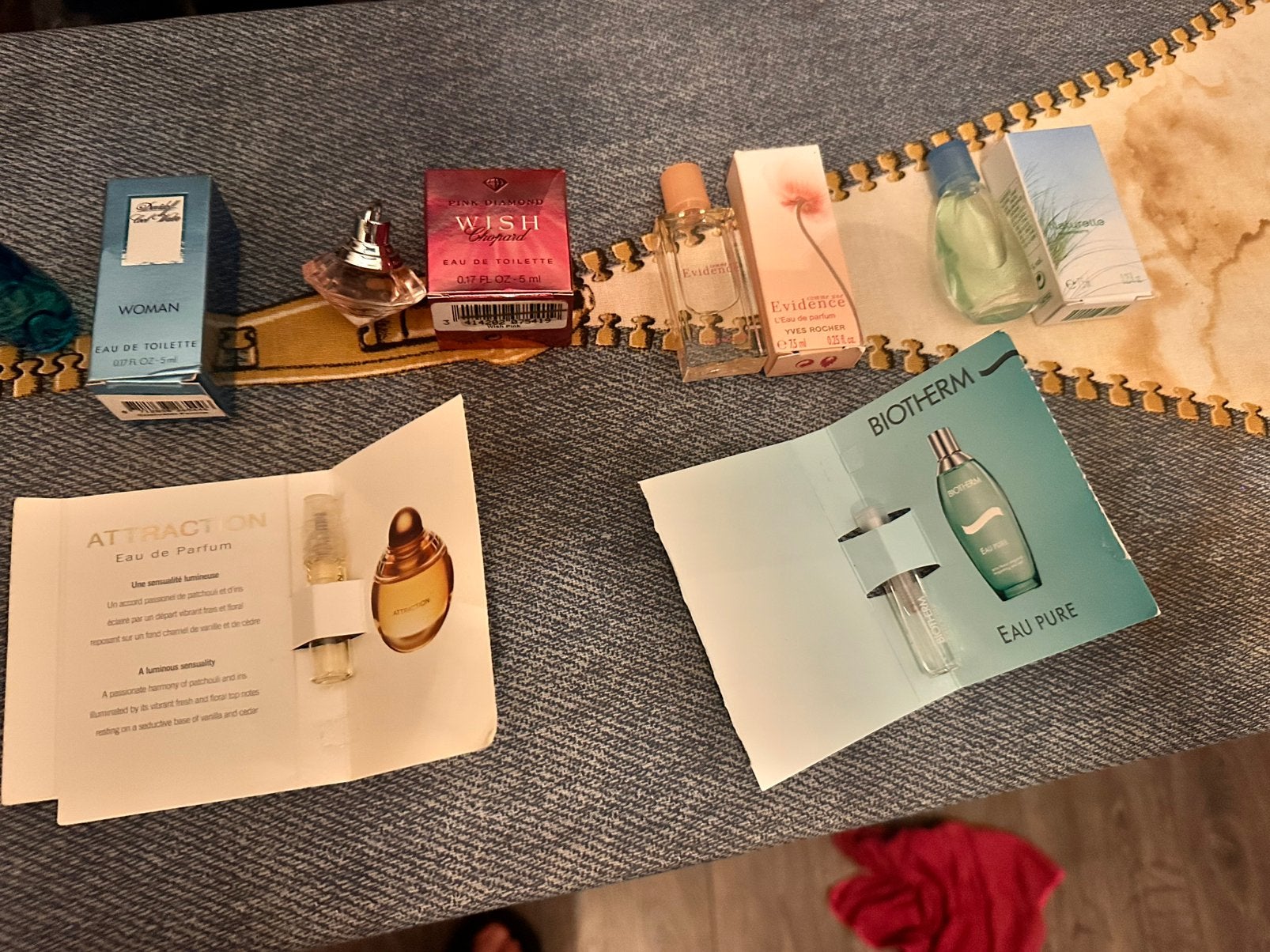 Mini parfum flesjes, Ophalen of Verzenden, Zo goed als nieuw, Miniatuur