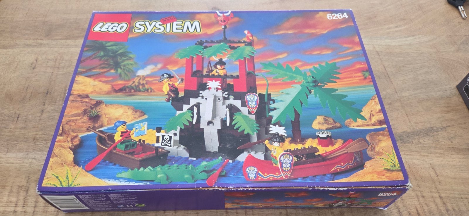 LEGO System 6264 Forbidden Cove - Complete set, Gebruikt, Lego, Inclusief accessoires, Complete set