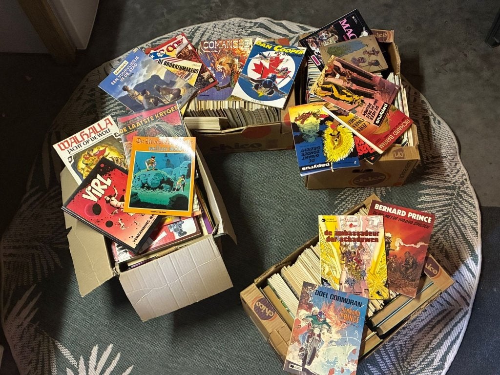 Partij stripboeken – diverse series en losse nummers, Boeken, Strips | Comics, Meerdere comics, Ophalen, Gelezen, Europa