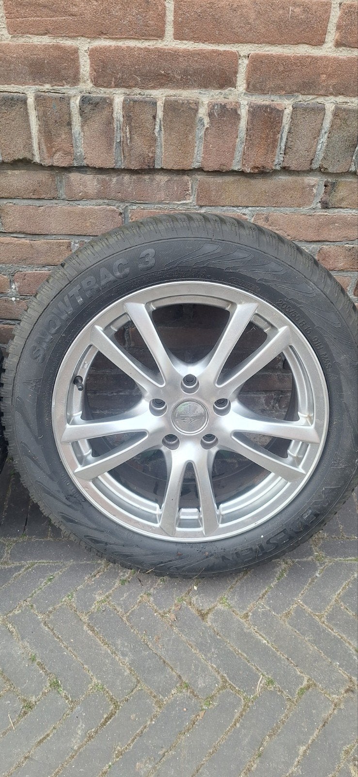 Velgen met winterbanden - Vredestein Snowtrac 3, Ophalen, Gebruikt