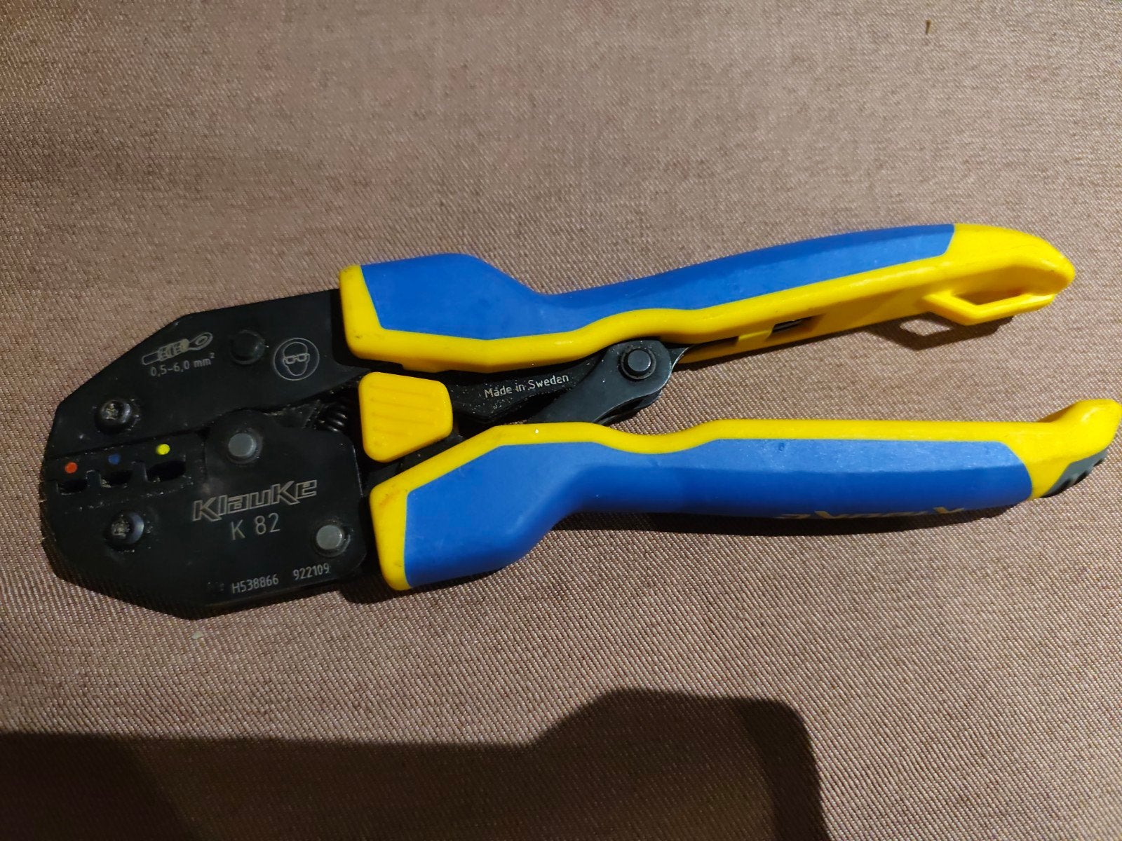 Klauke K82 krimptang voor AMP kabelschoenen, Ophalen of Verzenden, Nieuw, Tang, Overige merken