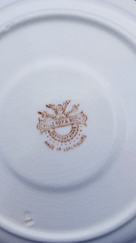 Villeroy en Boch gebroken wit soepkommen en schotels. 6B4, Huis en Inrichting, Keuken | Servies, Tweedehands verkoop, Tweedehands verkoop