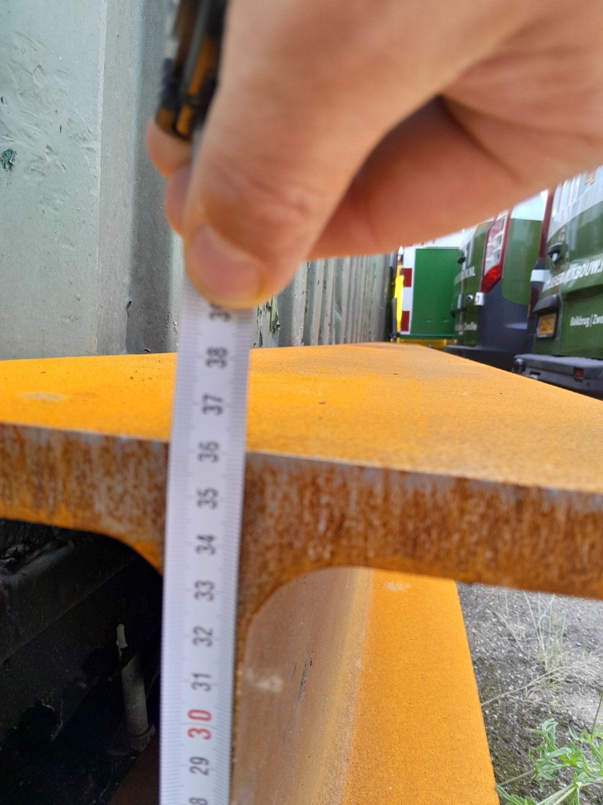 HEB staal balk, Doe-het-zelf en Verbouw, Metalen, Ophalen of Verzenden