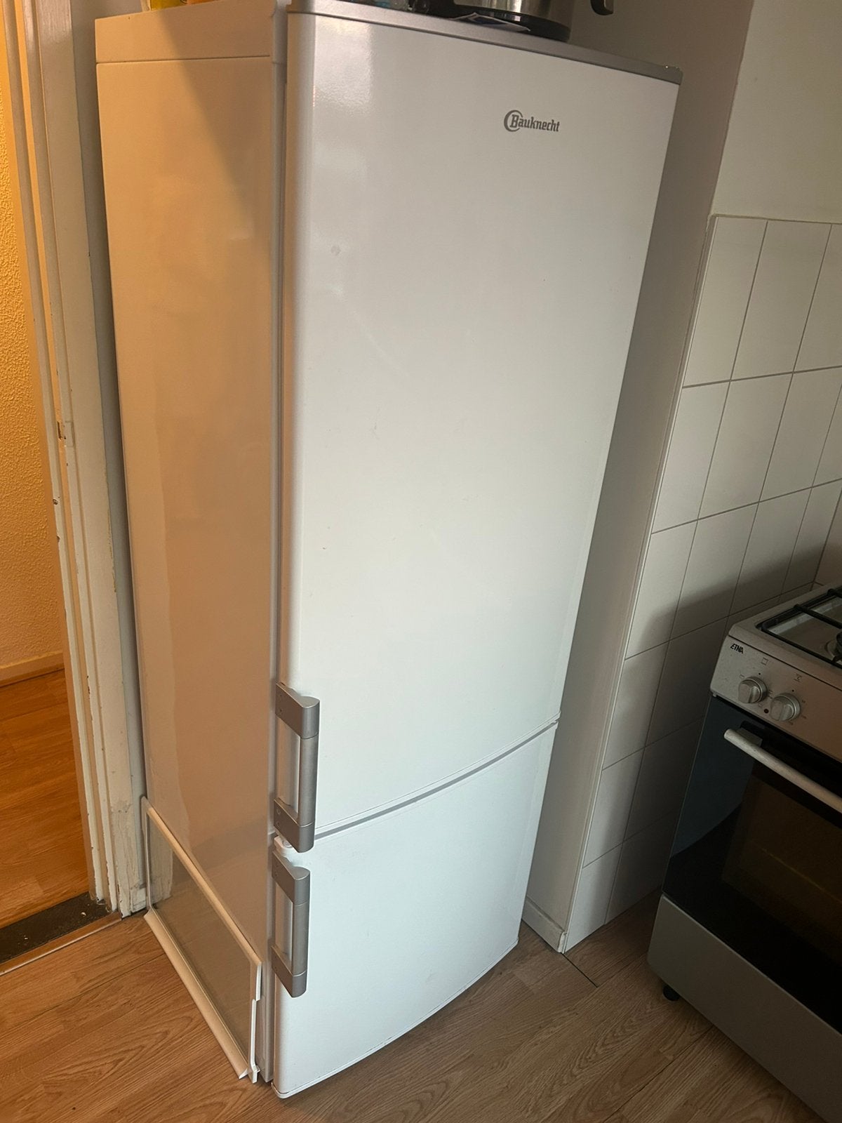 Bauknecht KGA 285 Koel-vriescombinatie – Wit – Nette staat, Witgoed en Apparatuur, Koelkasten en IJskasten, 200 liter of meer
