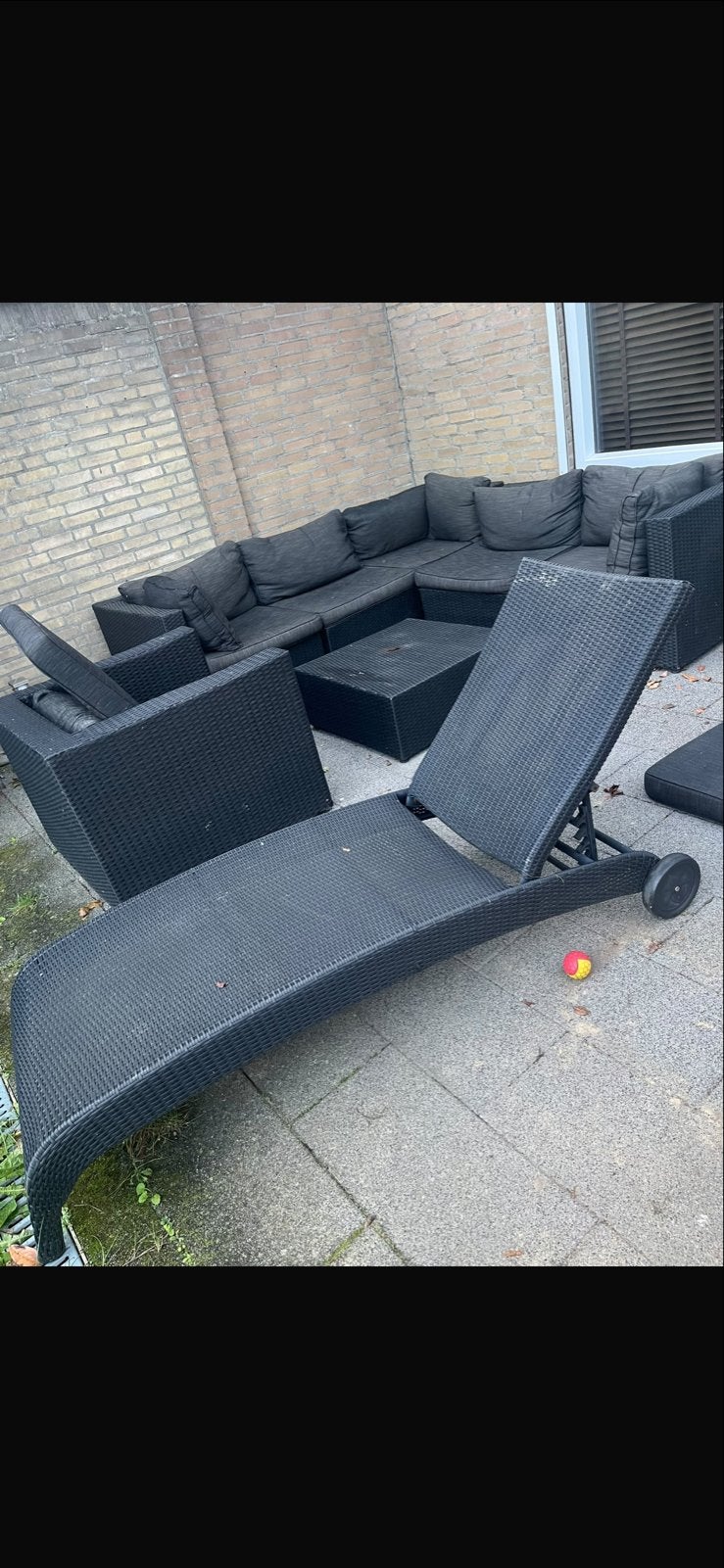 Lounge ligbed, Ophalen, Gebruikt
