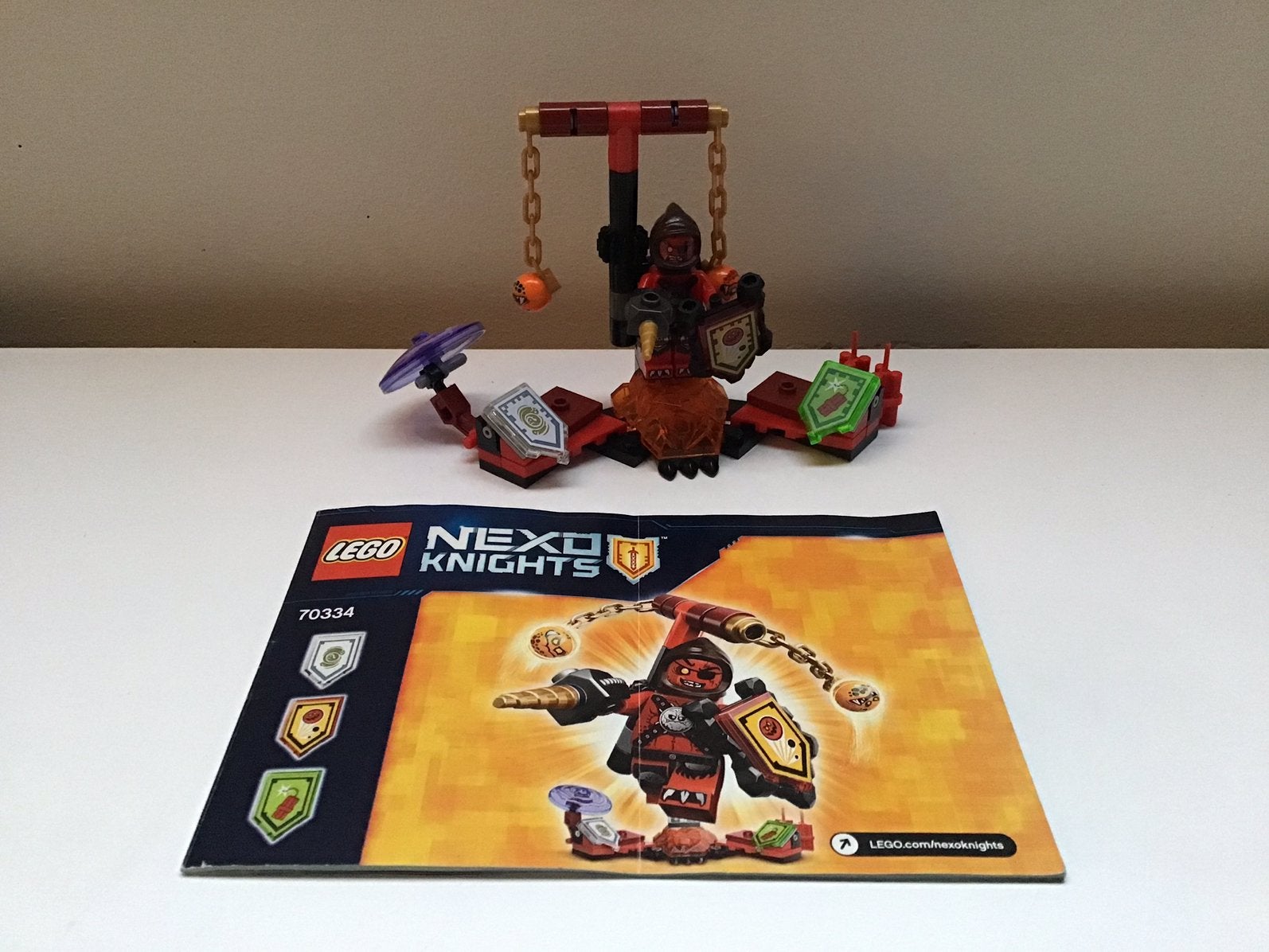 Lego Nexo Knights 70334 -  Ultimate Beast Master, Ophalen of Verzenden, Gebruikt