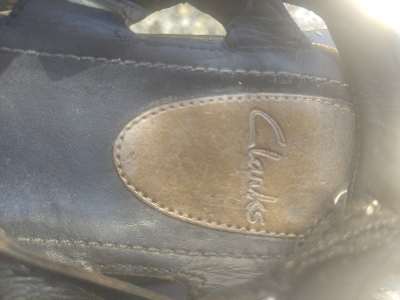 Clarks maat 36/37 leer, Kleding | Dames, Schoenen, Zwart, Ophalen of Verzenden, Zo goed als nieuw, Sanita