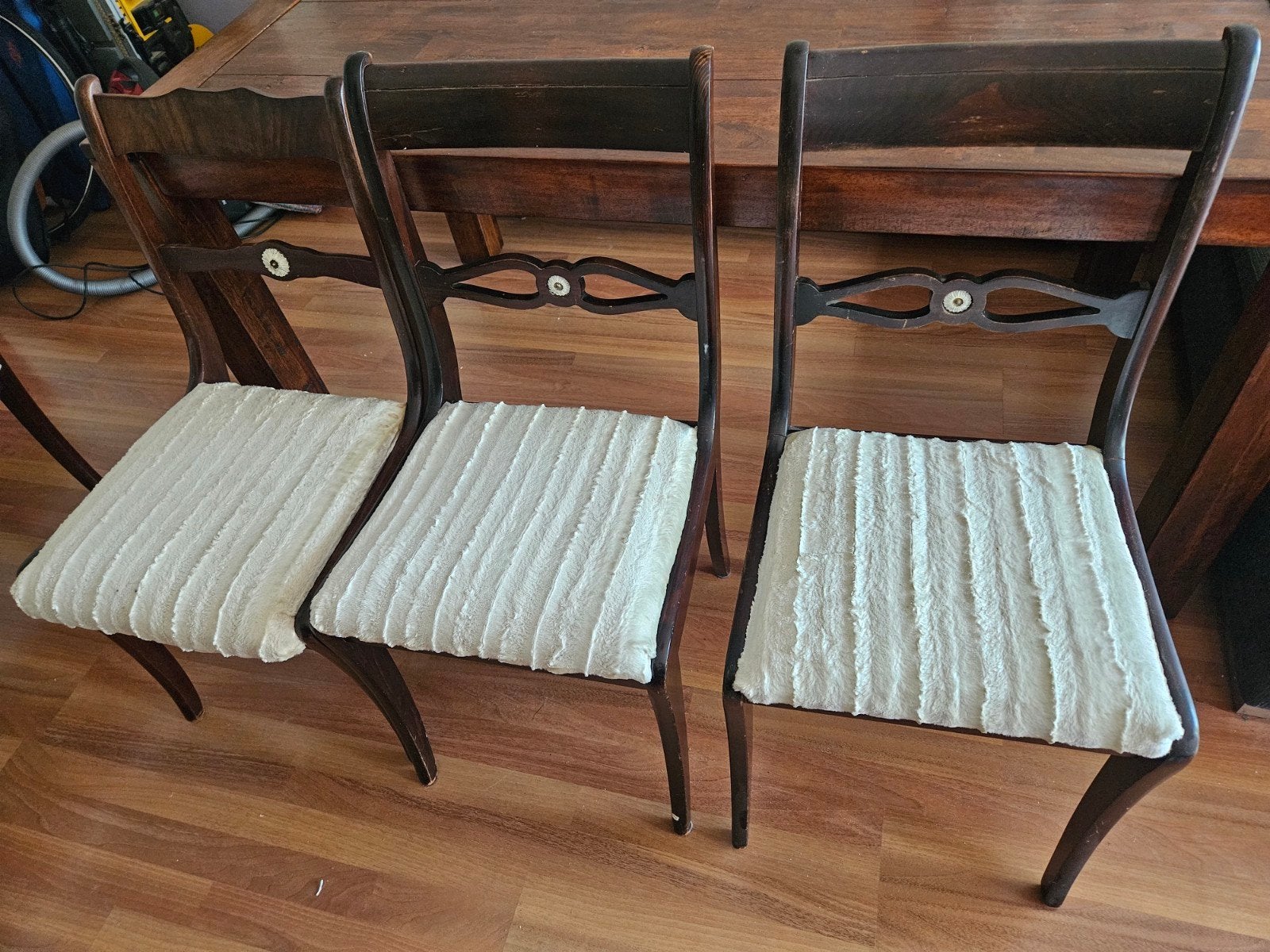 Set van 6 antieke houten Biedermeier stoelen  mix/match, Ophalen