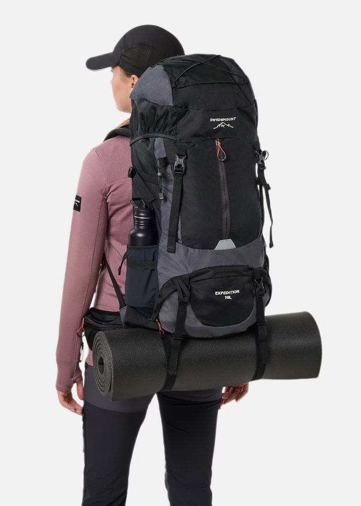 Swedemount Expedition 70L Backpack, Ophalen, Zo goed als nieuw, Rugzak