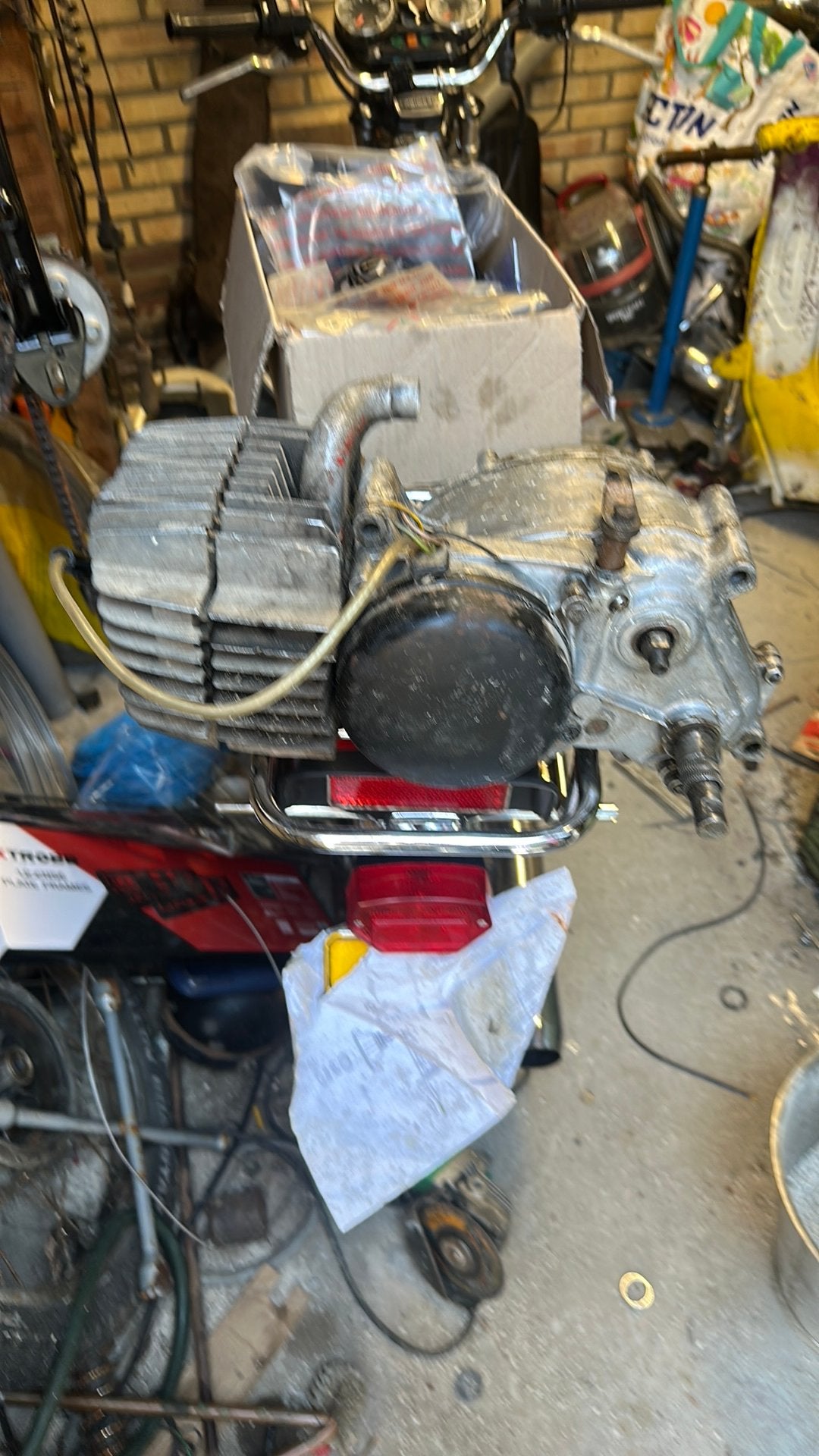 Kreidler 4 bak direct Kickstart compleet met 2.9pk cilinder, Ophalen of Verzenden, Zo goed als nieuw, Cilinder