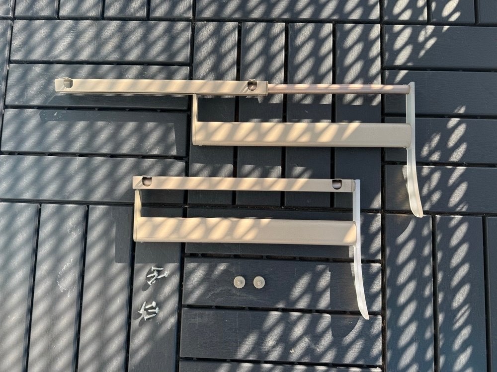IKEA Komplement uittrekbare kledingroede (2x) – PAX 35 cm, Huis en Inrichting, Overige typen, Ophalen of Verzenden, Zo goed als nieuw