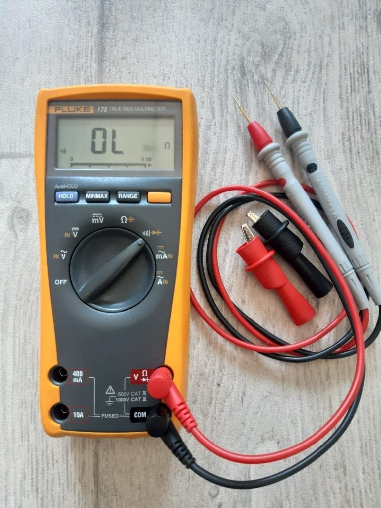 Fluke 175 true rms multimeter, Ophalen of Verzenden, Zo goed als nieuw, Multimeter