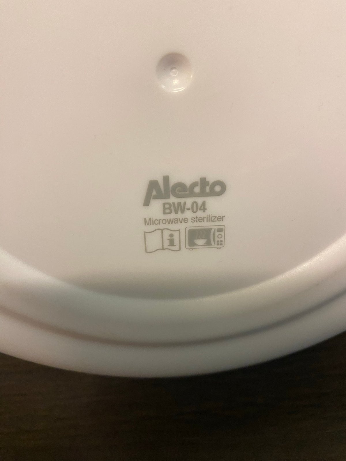 Alecto BW-04 Magnetron Sterilisator, Kinderen en Baby's, Ophalen of Verzenden, Gebruikt, Sterilisator, Alecto
