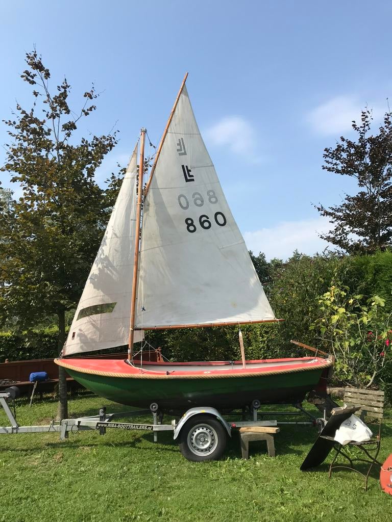 Leukothea zeilboot., Watersport en Boten, Ophalen, Zo goed als nieuw, Overige typen