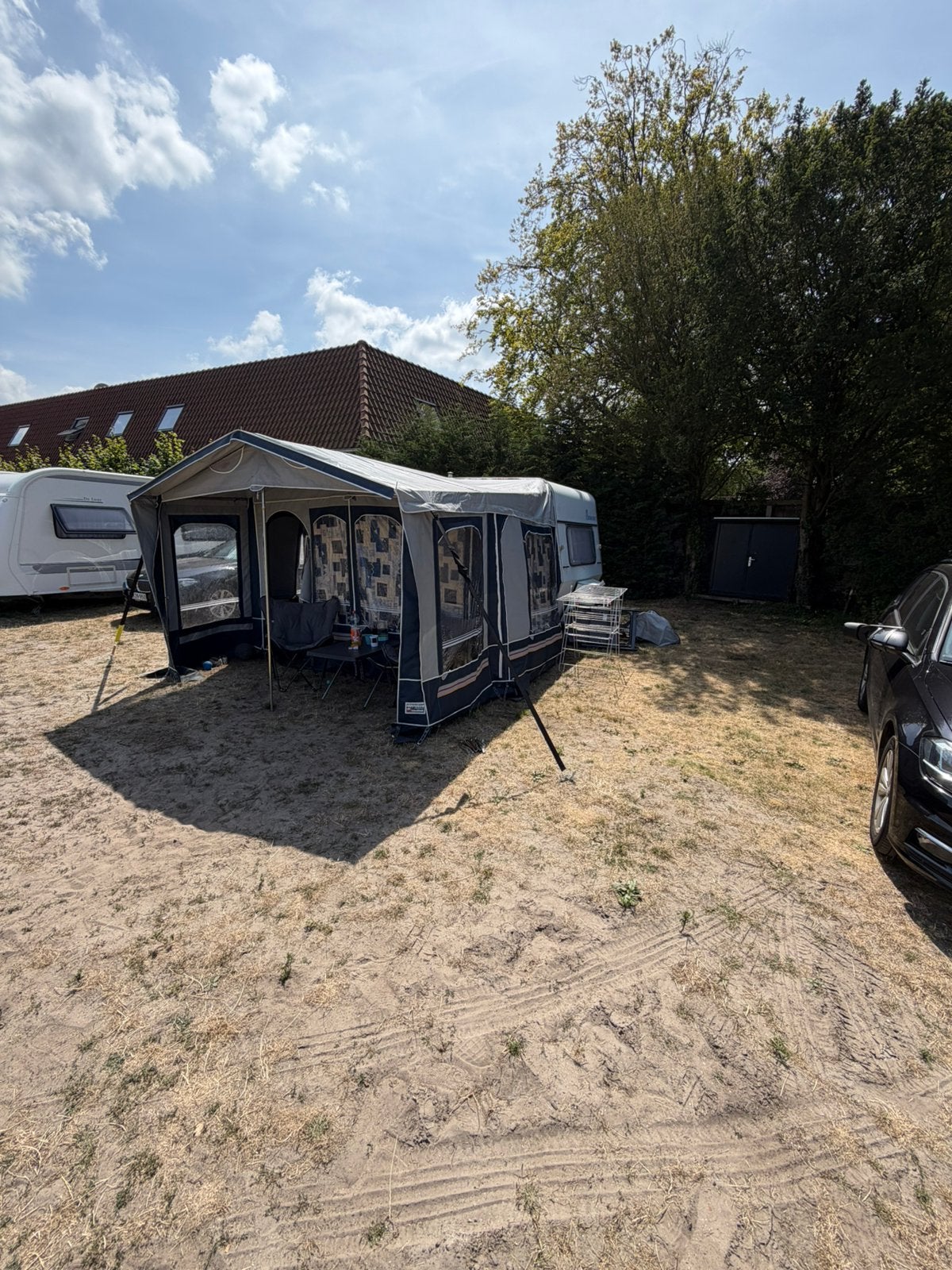 Knaus komfort 325, Caravans en Kamperen, Caravans, Particulier, Tot en met 3