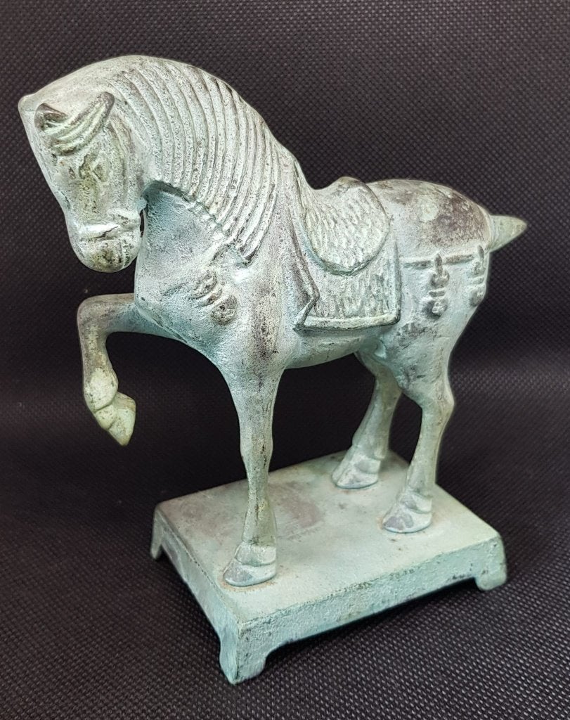 Beeld paard Tanga brons, Ophalen of Verzenden, Brons