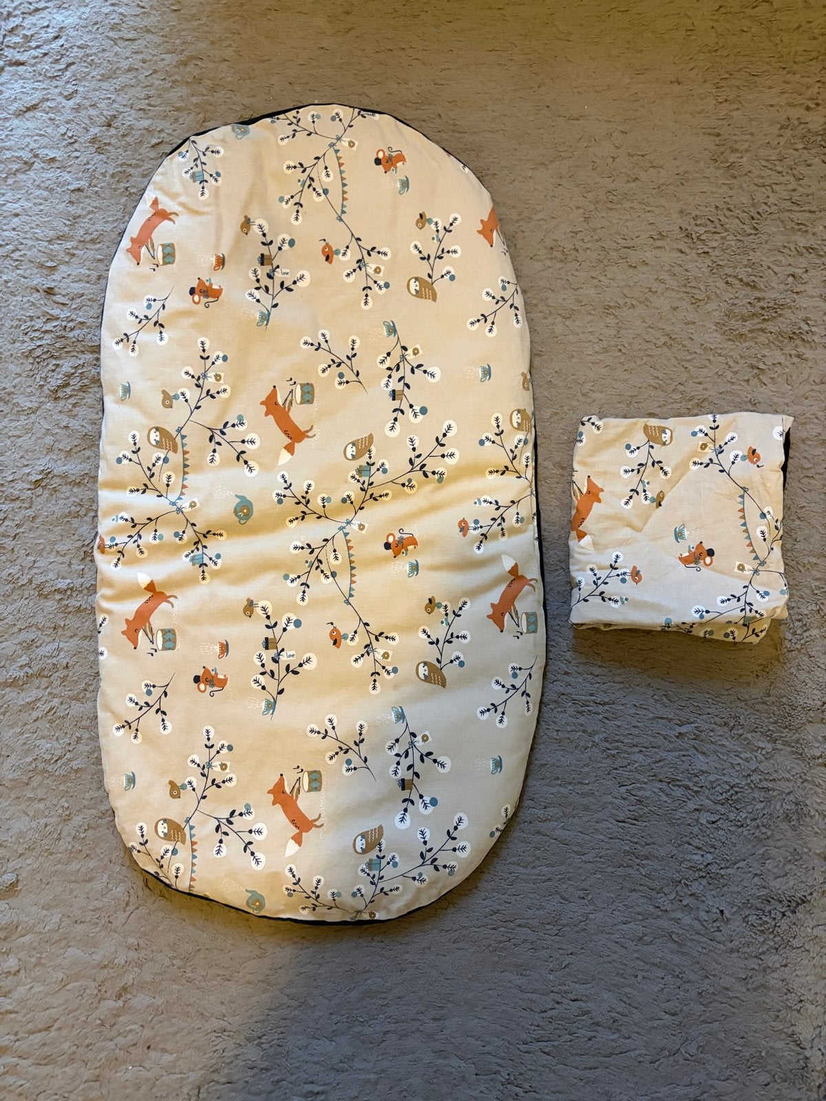 Topponcino baby met twee hoezen - Montessori, Ophalen of Verzenden, Zo goed als nieuw