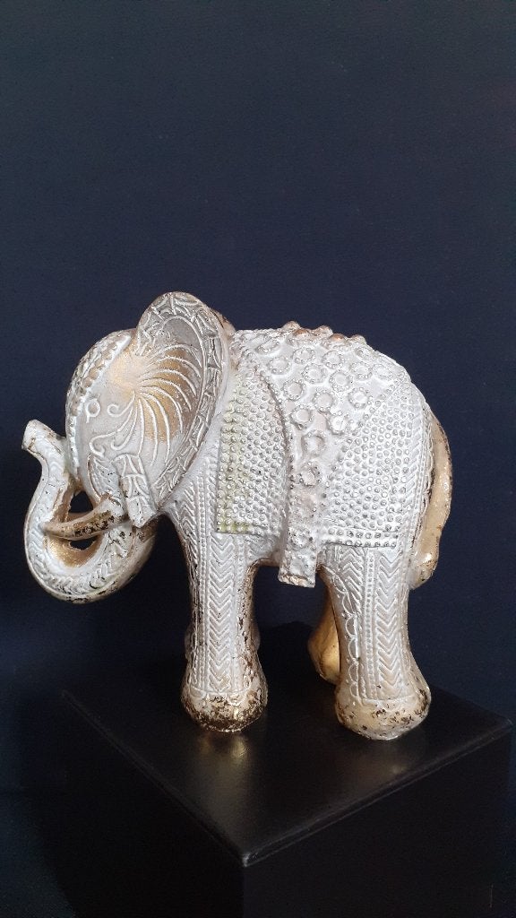 Brocante Thaise Witte OLIFANT <> Geluk en Wijsheid SYMBOOL, Ophalen of Verzenden, Nieuw, Dier