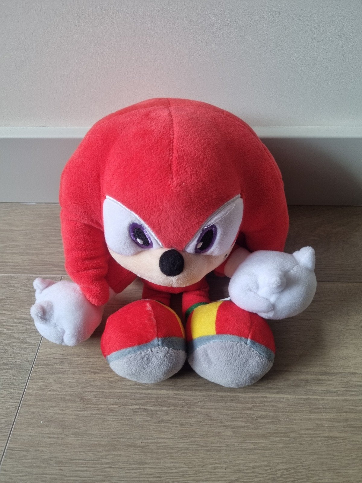 Sonic the Hedgehog Knuckles Knuffel - Nieuw met label, Overige karakters, Overige typen, Nieuw, Ophalen of Verzenden