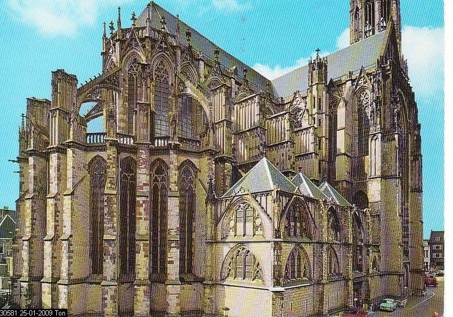Ansichtkaart	Utrecht	Dom, Verzenden, 1960 tot 1980, Ongelopen, Utrecht