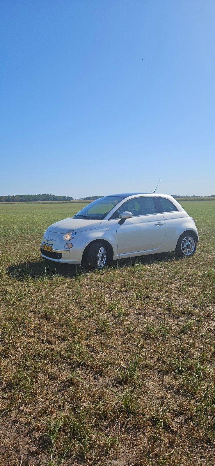 Fiat 500 1.2 C 2011 Lounge zeer lage km stand 47071 km NAP, 1242 cc, 840 kg, Origineel Nederlands, Handgeschakeld