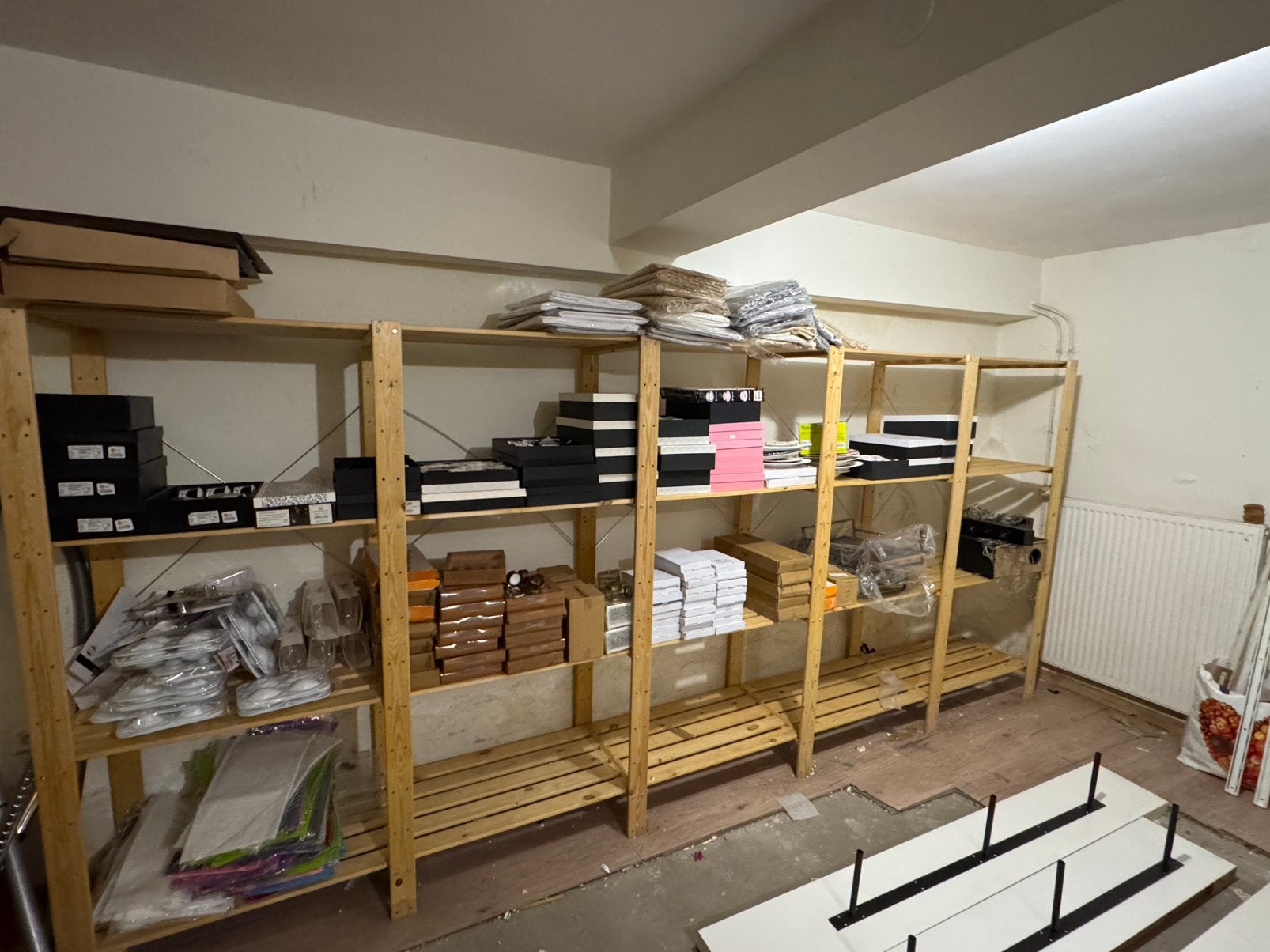 Ikea stelling, Huis en Inrichting, Kasten | Stellingkasten, Ophalen, Zo goed als nieuw
