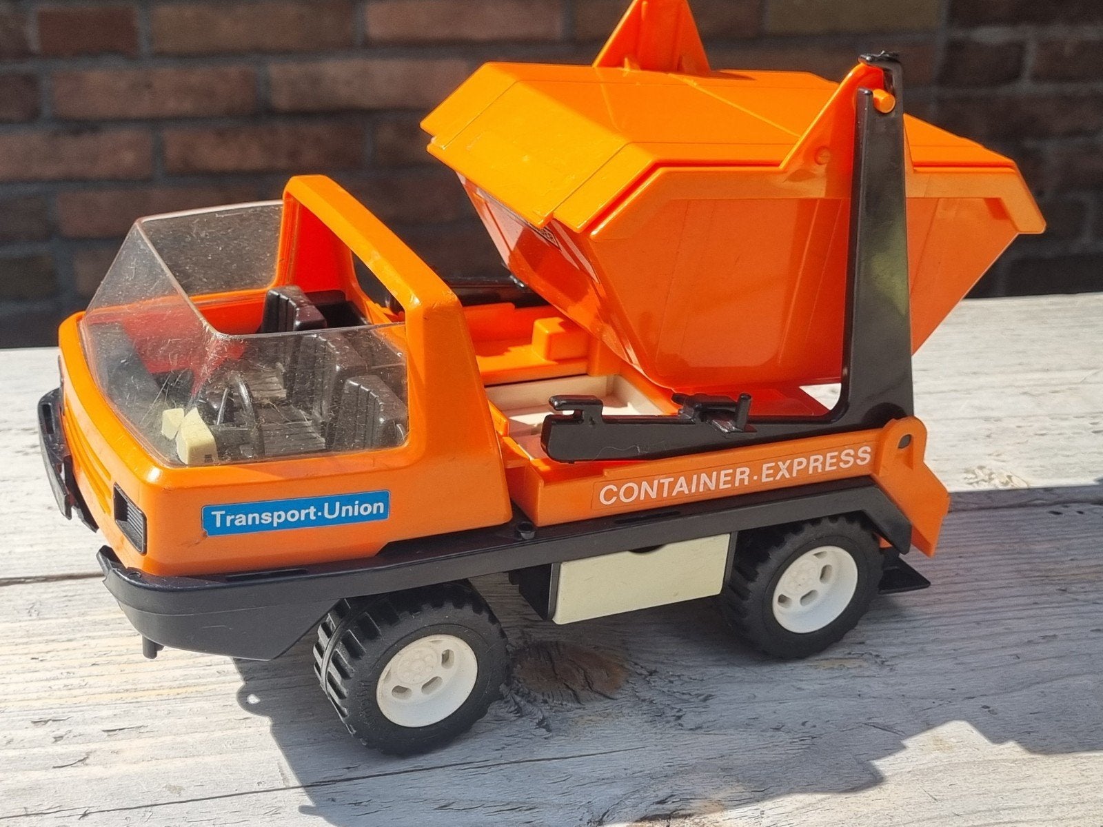 Vintage Playmobil Transport-Union Container-Express, Ophalen of Verzenden, Gebruikt