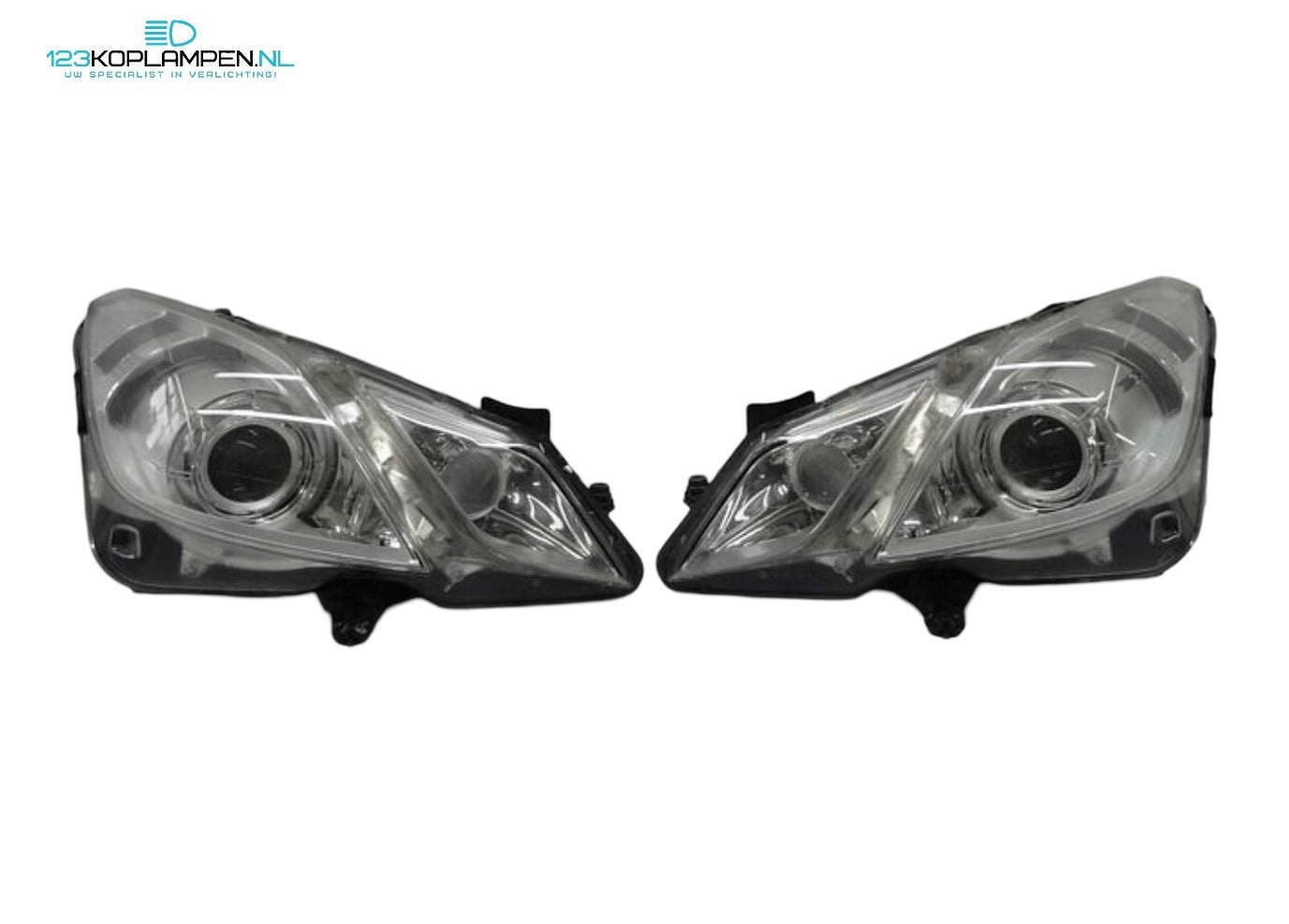 Mercedes E Klasse W207 coupe Bi Xenon koplamp koplampen link, Auto-onderdelen, Verlichting, Ophalen, Gebruikt, -, -