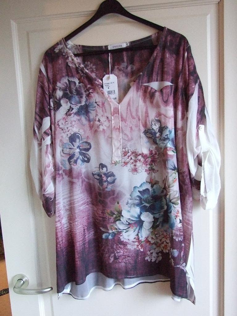 Paprika prachtige feestelijke nieuw top maat 5 52, Kleding | Dames, Overige kleuren, Nieuw, Paprika, Shirt of Top