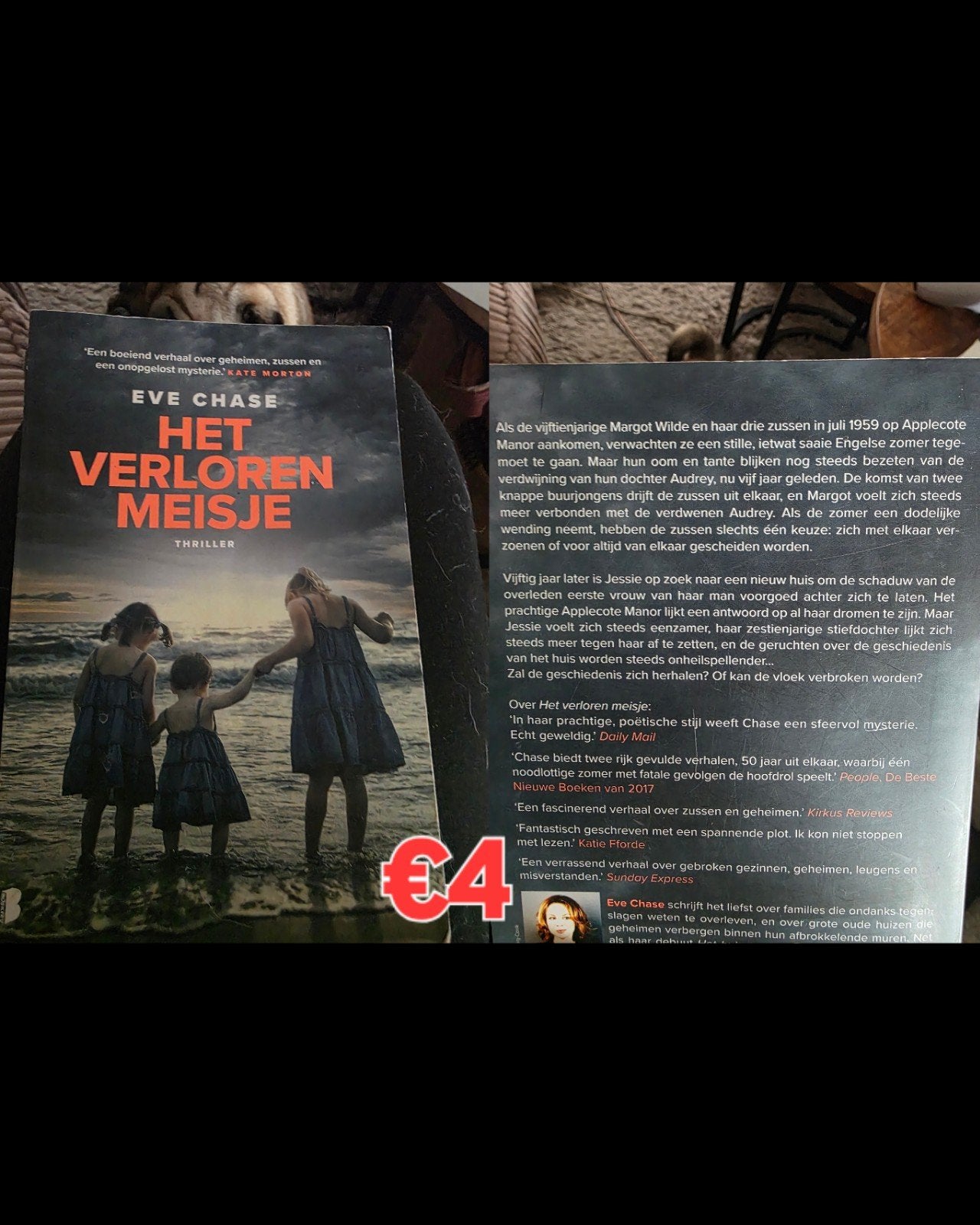 het verloren meisje Eve chase, Ophalen of Verzenden, Zo goed als nieuw