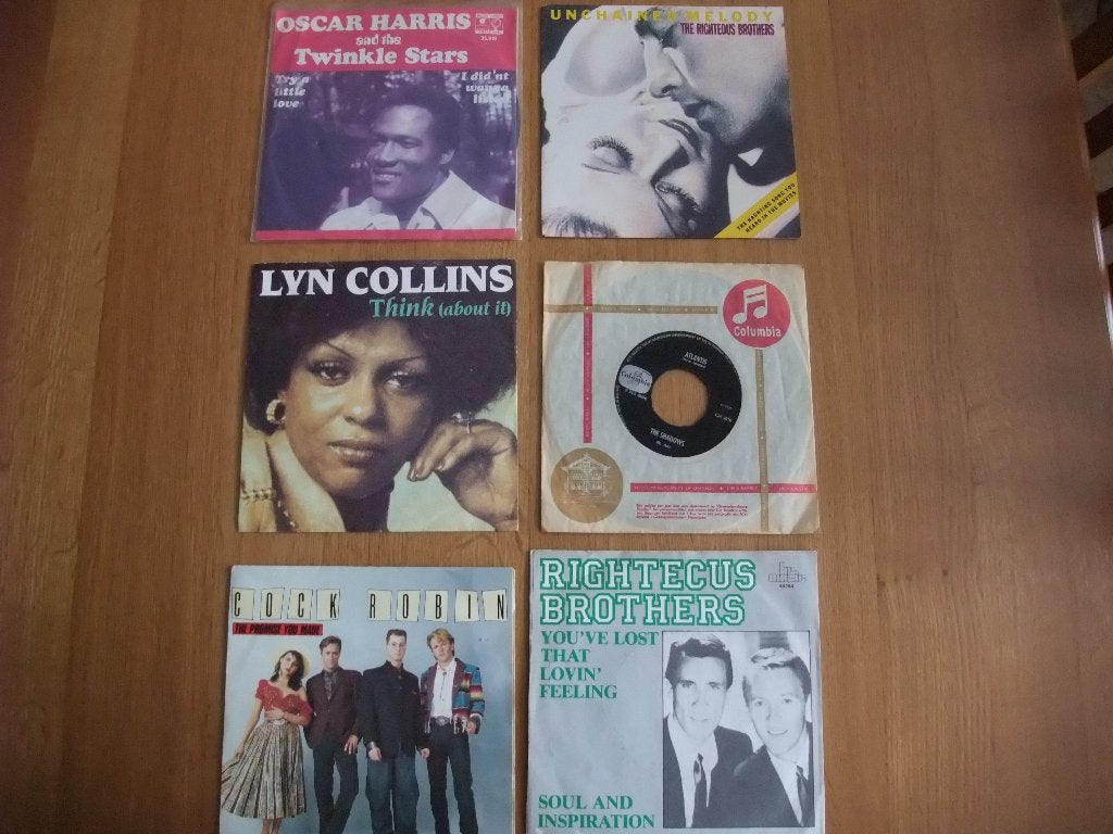 Singeltjes Vinyl 6 stuks van alles wat ., Ophalen, Gebruikt, Overige genres, Single