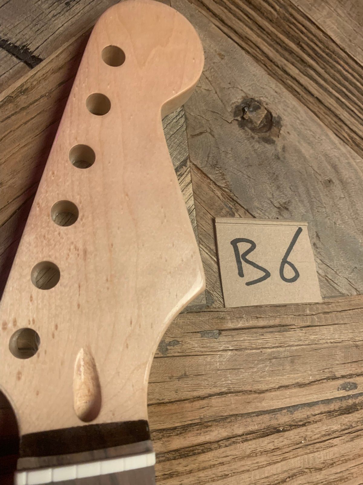 Stratocaster hals Bird eye Maple Rosewood toets” StB6, Muziek en Instrumenten, Verzenden, Geen, Geen, Jpsg