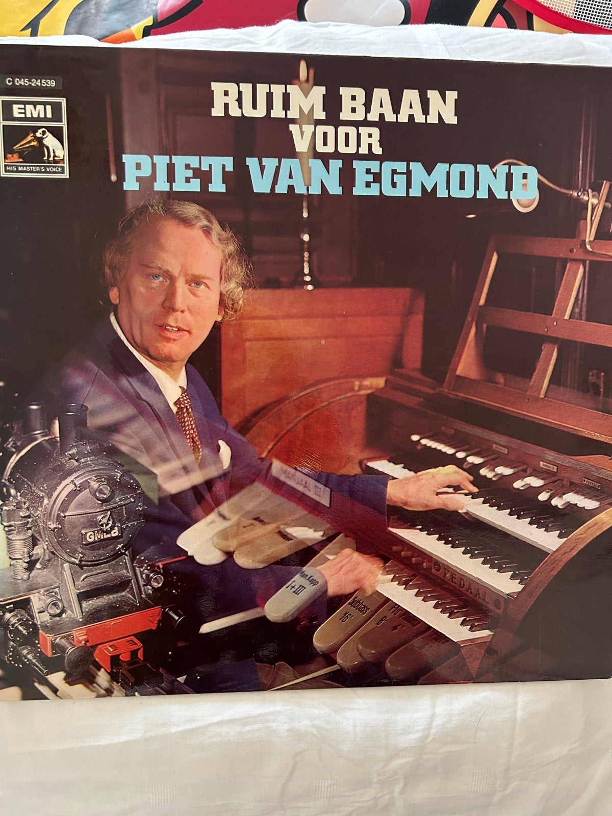 Ruim Baan Voor Piet Van Egmond LP - Klassieke Orgelmuziek, Ophalen, LP, Gebruikt, 12 inch